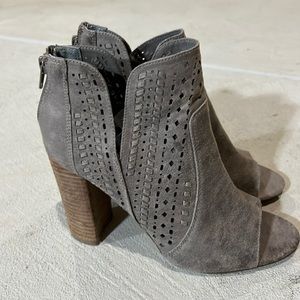 Carlos by Carlos Santana Heeled Open Toe Booties